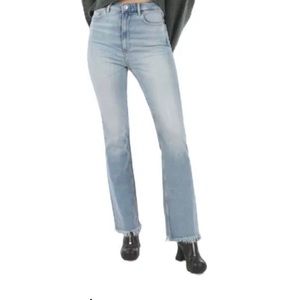 All Saints Ciara High Rise Boot Cut Jeans Size 28 | Color: Blue